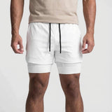 Twee-in-een trainingsshorts - Wade