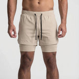 Twee-in-een trainingsshorts - Wade