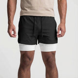 Twee-in-een trainingsshorts - Wade