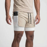 Twee-in-een trainingsshorts - Wade