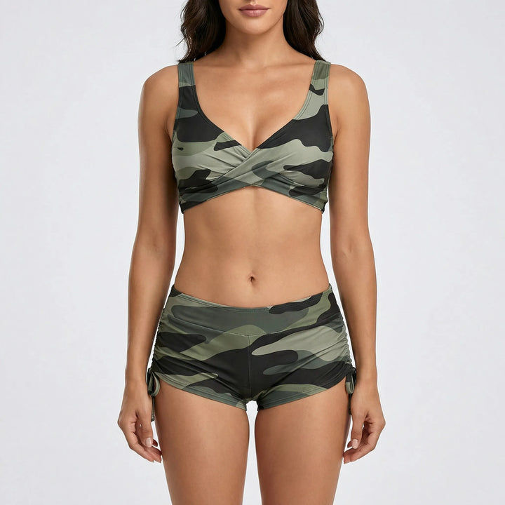Zweiteilig Figurbetontes Bikini Set - Chiara