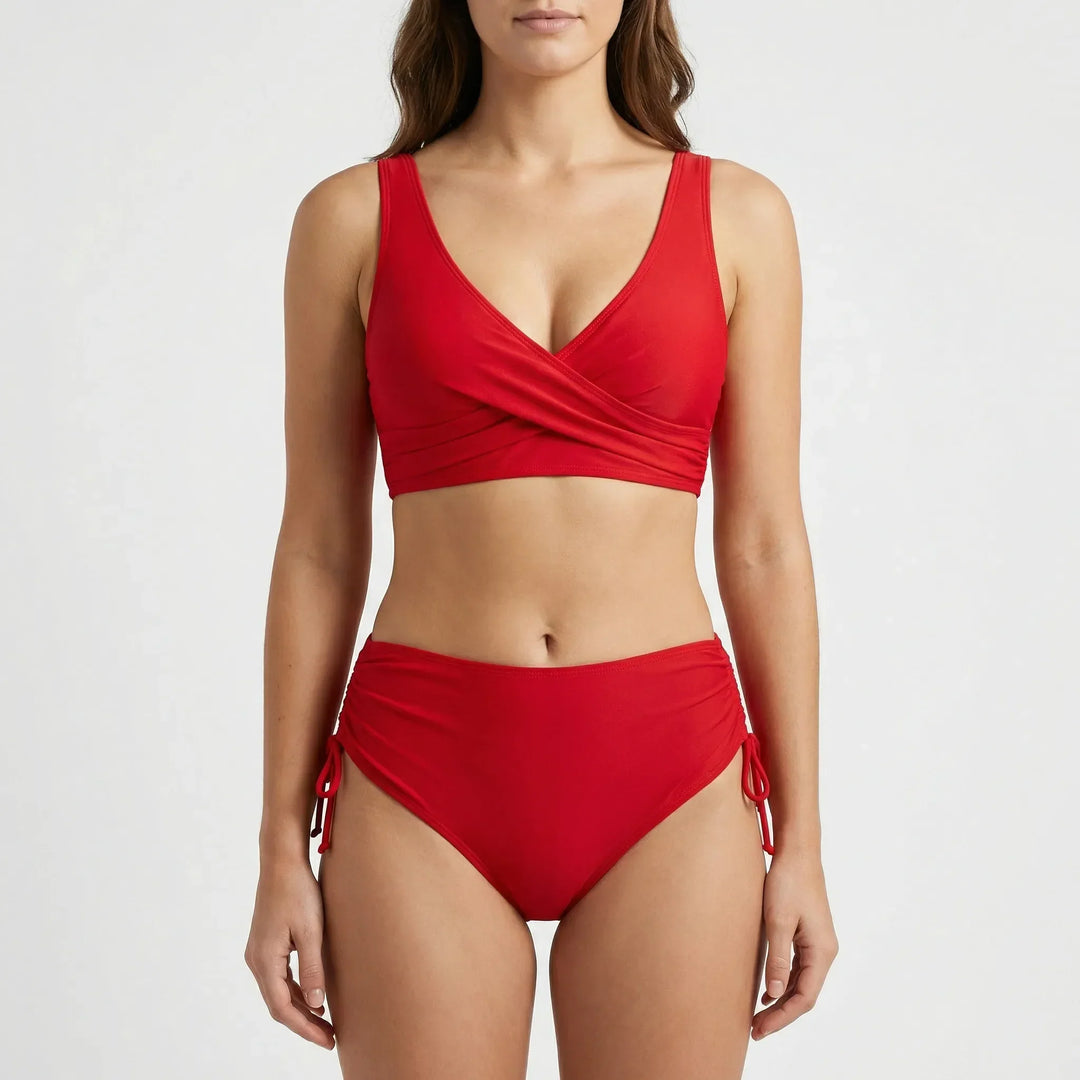 Zweiteiliges High Waist Bikini Set - Marissa