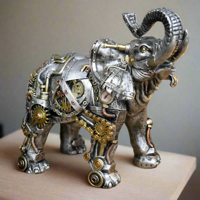 Mechanical Punk Animal Sculptures - GearBeast