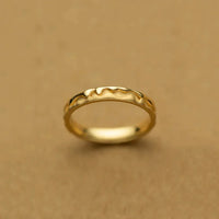 Stylish Gold Honey Ring - Sienna