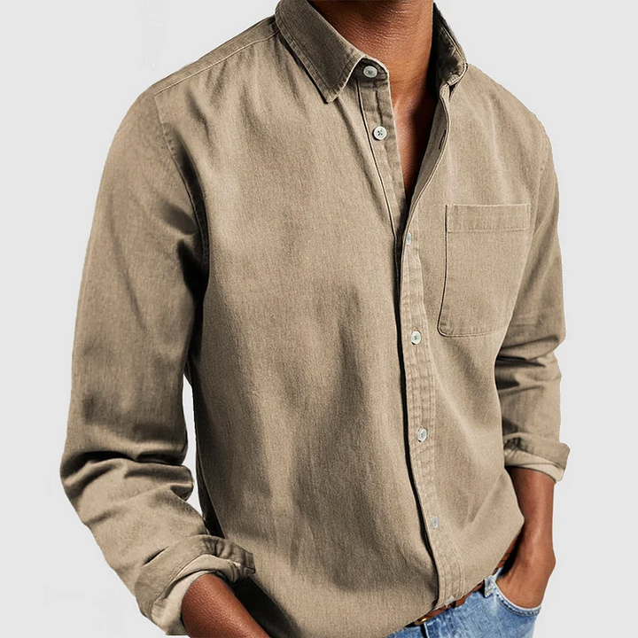 Casual Overhemd met Stijlvolle Details - Evan