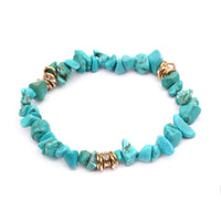 Stijlvol Natuursteen Kristallen Kralen Armband - Celine