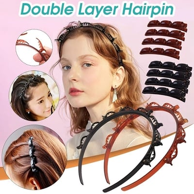 Braided Headband with Grip – Bibi