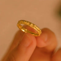 Stylish Gold Honey Ring - Sienna