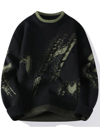 Trendy Oversized Knitted Sweater - Ethan