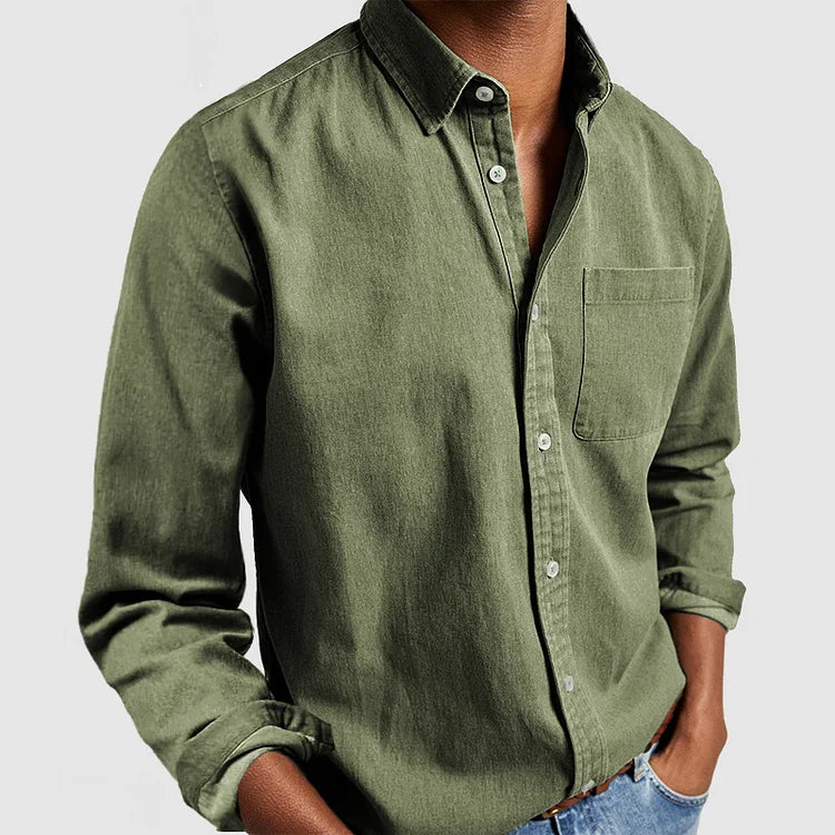 Casual Overhemd met Stijlvolle Details - Evan