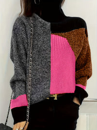 Warm Sweater with Collar - Lorena