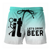 Hawaii Men's Swim Shorts with Elastic Waist – Fabio