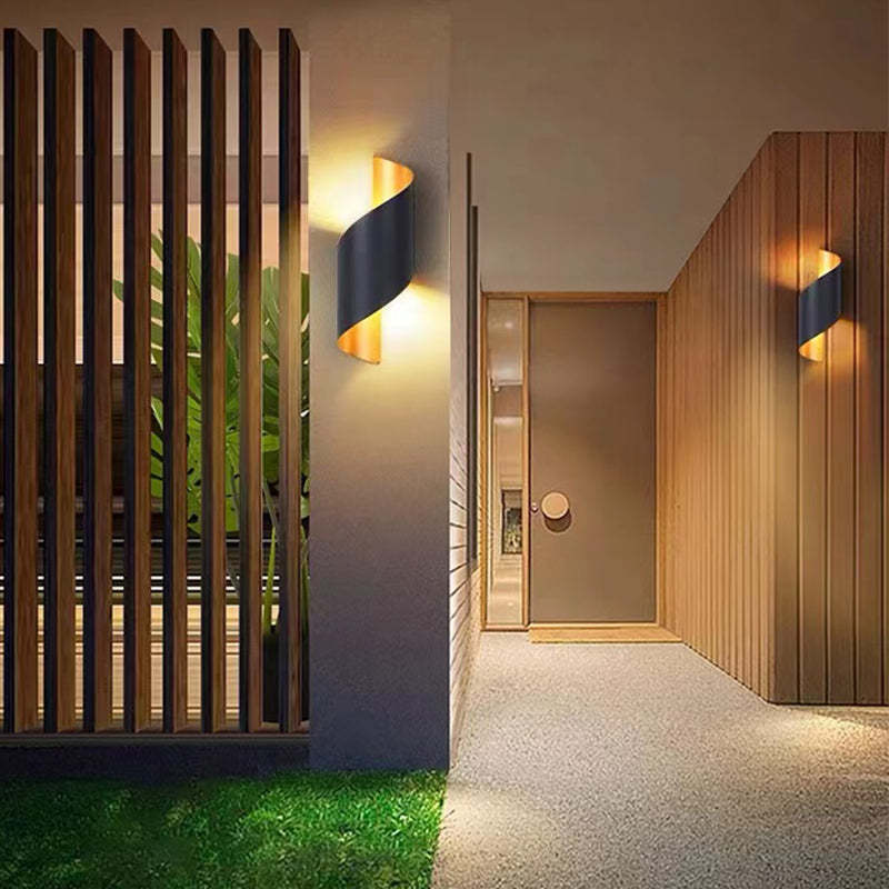 Modern Spiral LED Wall Lamp - TwistLight