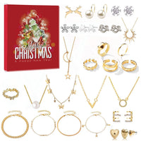 Gouden/Zilveren Sieraden Adventskalender - Livia