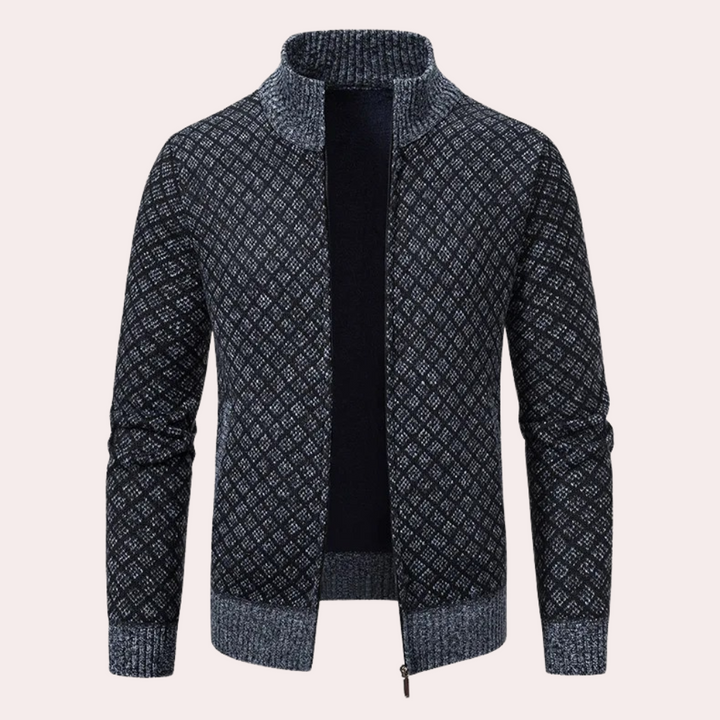 Runia - Knitted Cardigan for Men