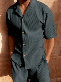 Trendy Men's Corduroy Summer Set – Mauro