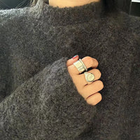 Pinctada Albina Silver Ring - Isla