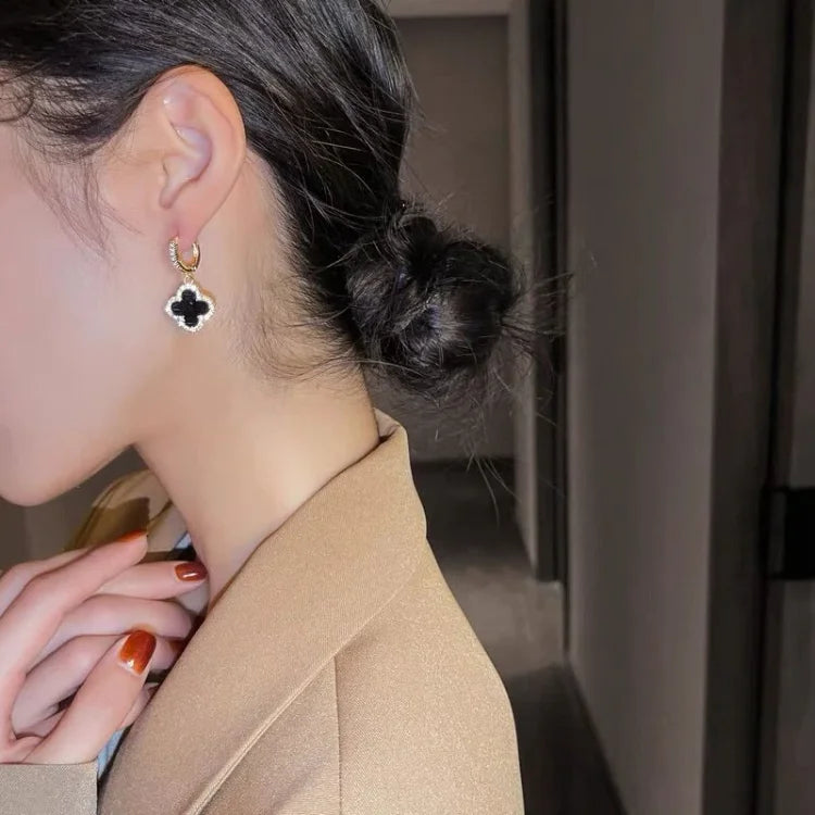 Four-Leaf Clover Earrings - Clara