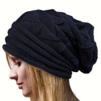 Knitted Women's Hat, Light & Stretchy for Spring and Autumn – Alina