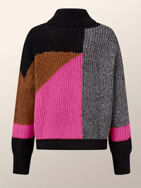 Warm Sweater with Collar - Lorena