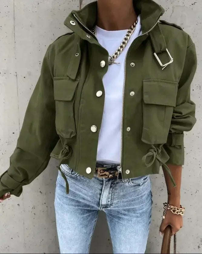 Cropped Women's Summer Jacket – Noëlle