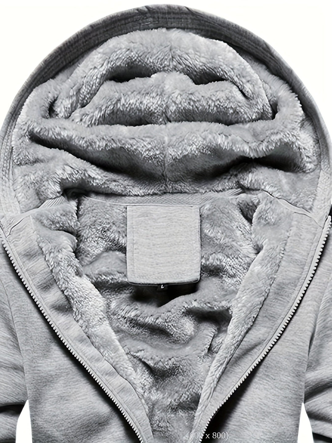 Winter Warm Fleece Jack met Capuchon - Dario