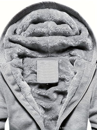 Winter Warm Fleece Jack met Capuchon - Dario