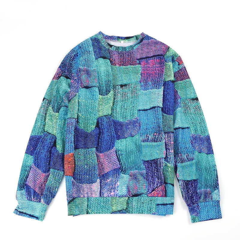 Kleurrijk Sweatshirt met Uniek Design - Vivelle