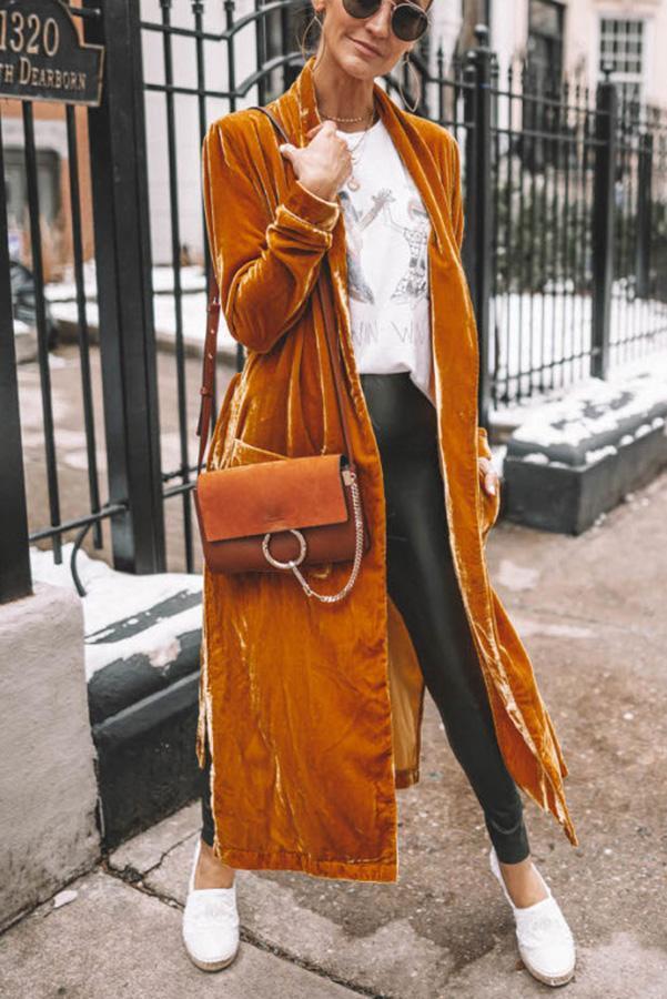 Women's Stylish Suede Kimono Jacket - Isabella