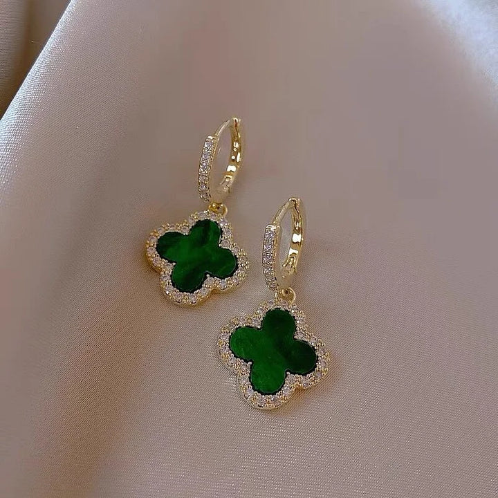 Four-Leaf Clover Earrings - Clara