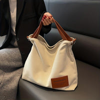 Stylish Canvas Shoulder Bag - Sienna