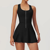 Seamless comfortable sports dress with built-in bra - Nele