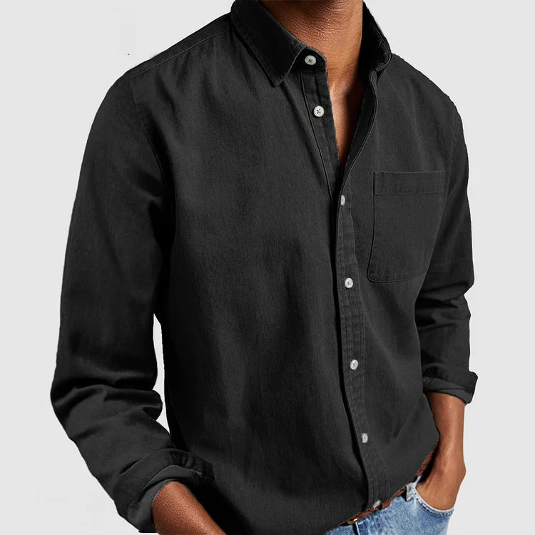 Casual Overhemd met Stijlvolle Details - Evan