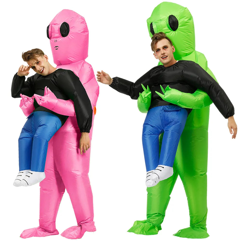 Alien Kostuum Voor Kids en Volwassenen - Cosmo