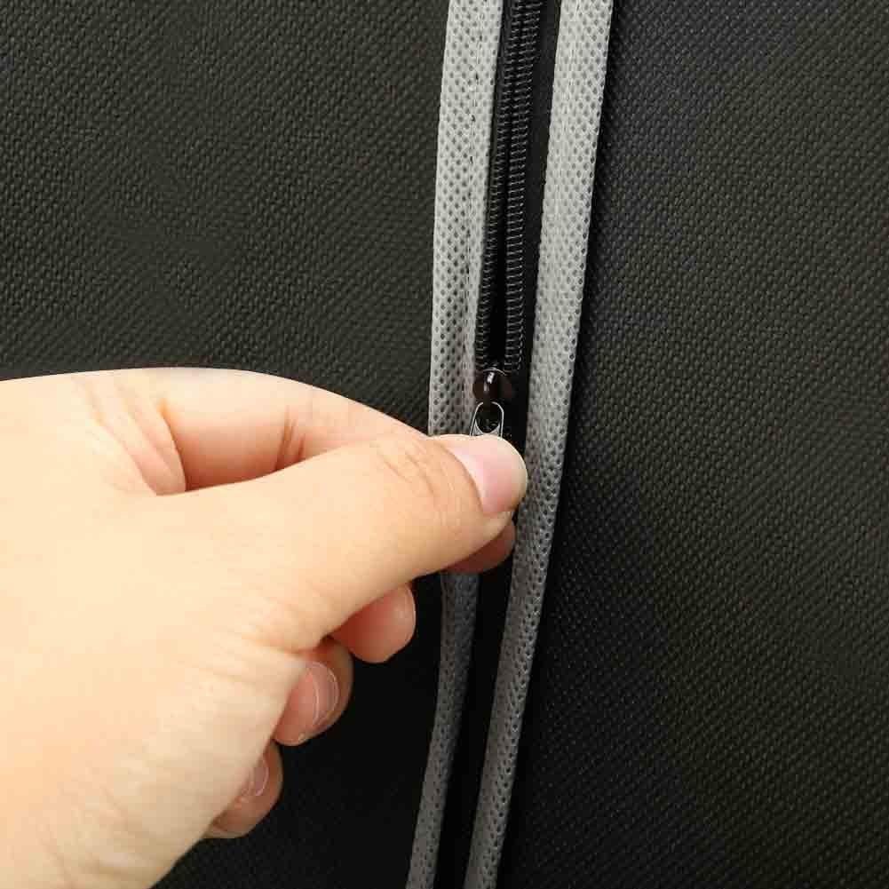 Ademende kledinghoes set – 10-pack kledingopslaghoezen met venster