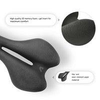 Ergonomiczne siodełko rowerowe z pianką memory – SaddlePeak AirRide