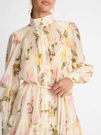 Mini Shirt Dress with Lace Trim – Sylvie