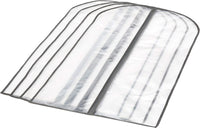 PEVA Kledingopberghoes Set – 5-Pack Stofhoezen met Rits