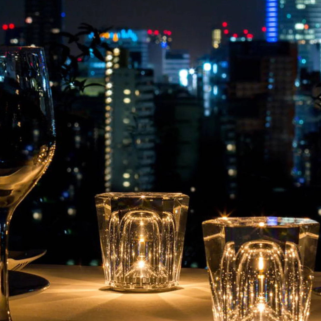 Luxury Rechargeable Diamond Crystal Table Lamp - Lumière Diamant