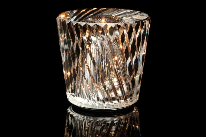 Luxury Rechargeable Diamond Crystal Table Lamp - Lumière Diamant