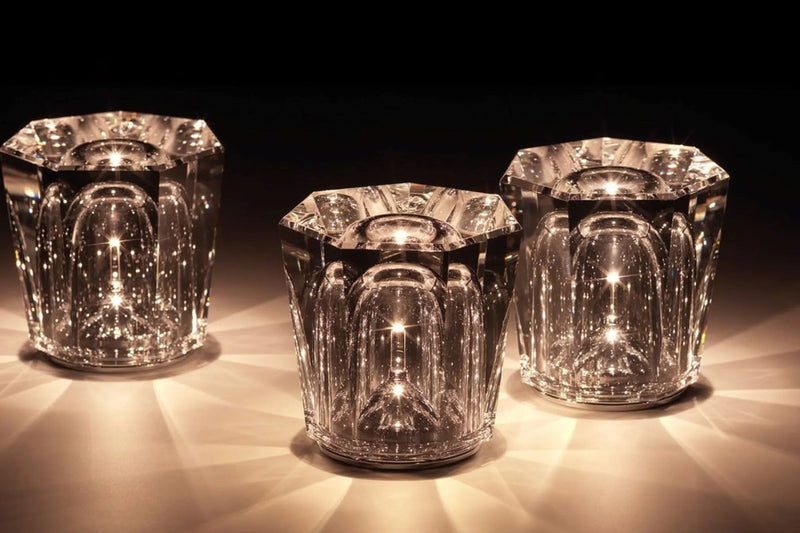 Luxury Rechargeable Diamond Crystal Table Lamp - Lumière Diamant