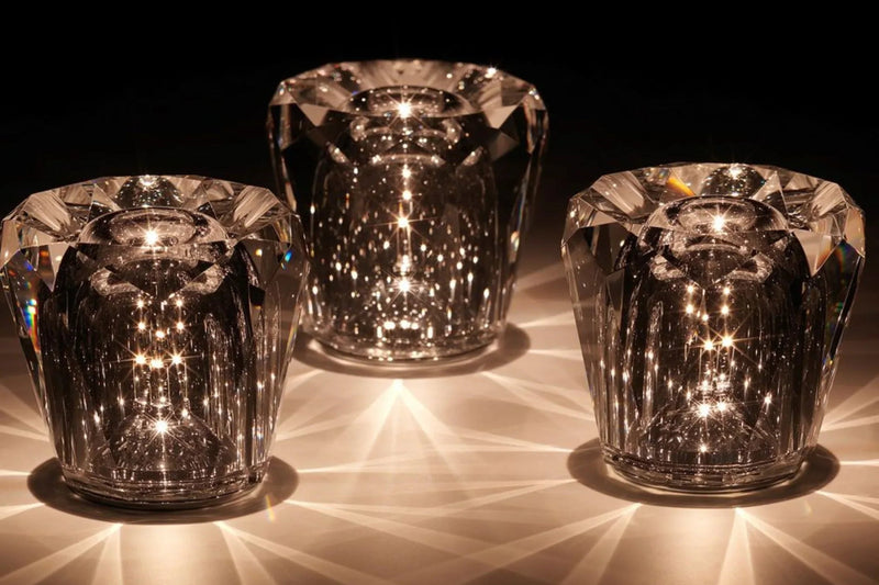 Luxury Rechargeable Diamond Crystal Table Lamp - Lumière Diamant