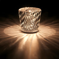 Luxury Rechargeable Diamond Crystal Table Lamp - Lumière Diamant