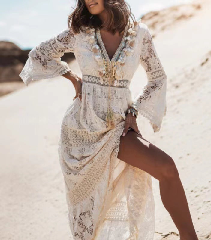 Boho maxi sukienka - Elvira