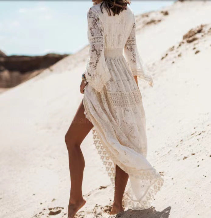 Boho maxi sukienka - Elvira
