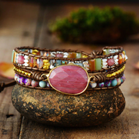 Winnie Wrap Bracelet with Unique Gemstones | A Magical Piece of Jewelry