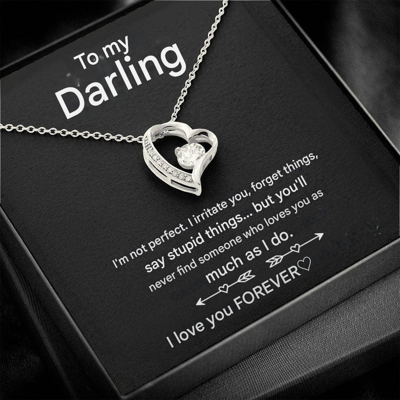 Stylish Heart Necklace - Amara
