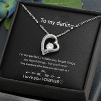 Stylish Heart Necklace - Amara
