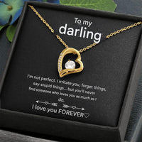 Stylish Heart Necklace - Amara