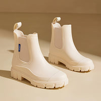 Women's Mid-Calf Waterproof Rain Boots with Non-Slip Sole – Selora
